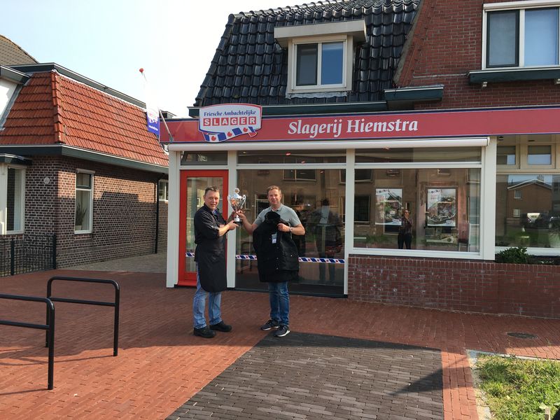 21 augustus 2017; dagje Friesland met uitreiking Peperprijsvraag beker en bodywarmer
