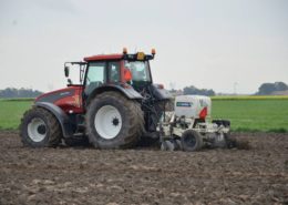 9 oktober 2014; bodem scannen met de Veris scan