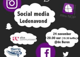 24 november 2017; Harrysfarm op Social media avond J19nu