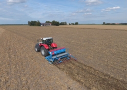 12 augustus 2018; groenbemester zaaien