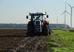 26 september 2018; gele mosterd zaaien afgemaakt