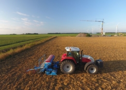 1 augustus 2019; zaaien orgamax groenbemester