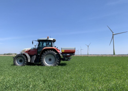 23 april 2020; bemesten aardappelen, peterselie en wintertarwe