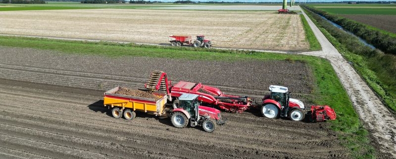 4 oktober 2024; 2e deel aardappel oogst